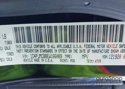 2014 Jeep Cherokee Latitude from USA, damaged, VIN 1C4PJMCB8EW166089